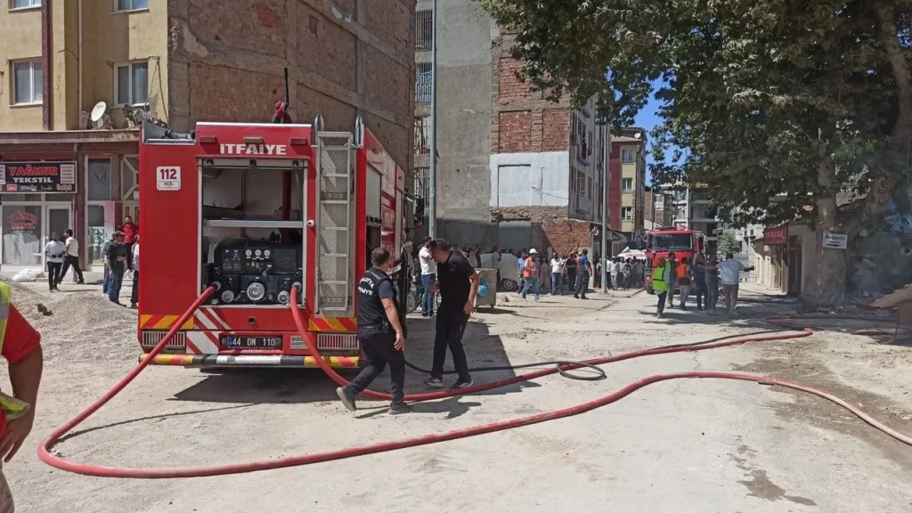 konteynerlerde yangın