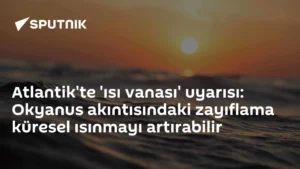 Atlantik Meridyonel Devridaim Akıntısı (AMOC)